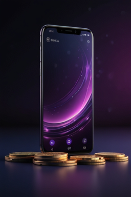 Smartphone avec l’app Pistolo Casino