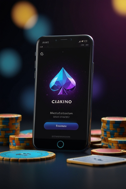 Smartphone avec l'app Pistolo Casino